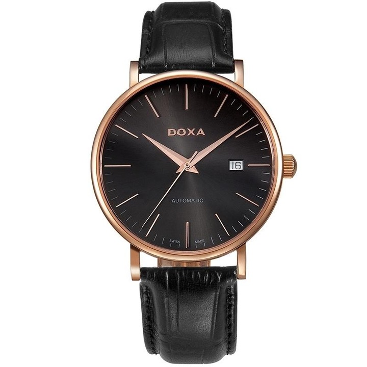 Ceas barbatesc Doxa 171.90.101.01 Automatic Rose gold