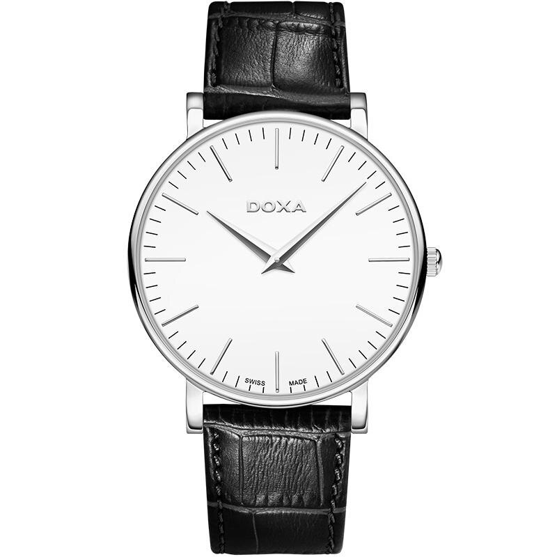 Ceas barbatesc Doxa 173.10.011.01 Quartz Argintiu