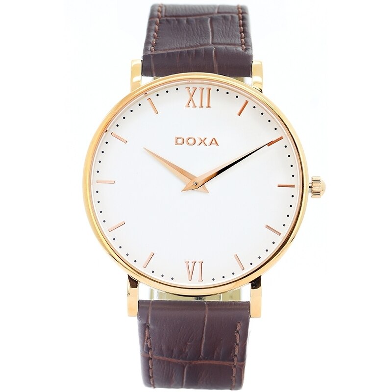 Ceas barbatesc Doxa 173.90.012.02N Quartz Auriu