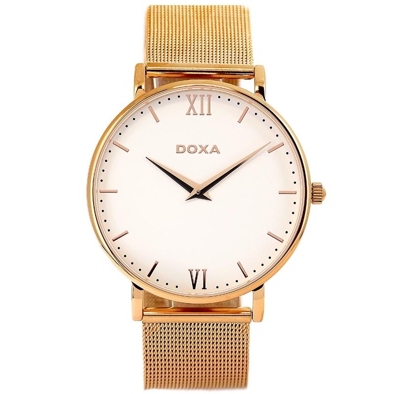 Ceas barbatesc Doxa 173.90.012.17N Quartz Rose gold