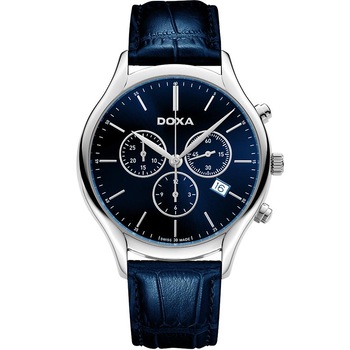 Ceas barbatesc Doxa 218.10.201.03 Quartz Argintiu Ceas barbatesc Doxa 218.10.201.03 Quartz Argintiu