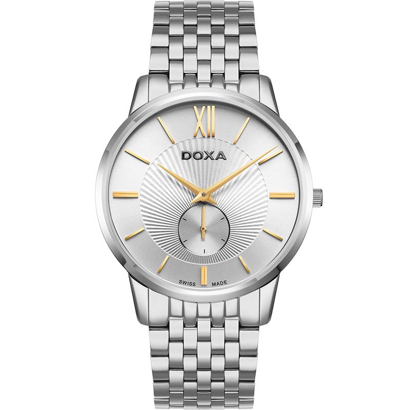 Ceas barbatesc Doxa 105.10.022Y.10_D155SST Quartz Argintiu