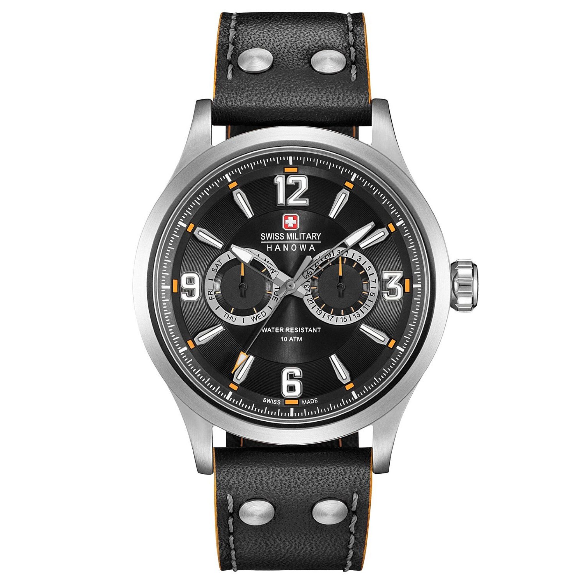 Ceas Barbati SWISS MILITARY WATCHES Model UNDERCOVER MULTIFUNCTION 06-4307.04.007, Marime universala