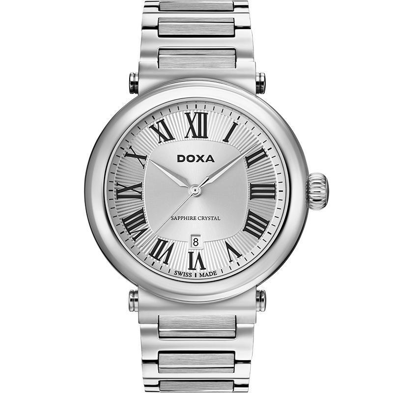 Ceas barbatesc Doxa D185SSV Quartz Argintiu