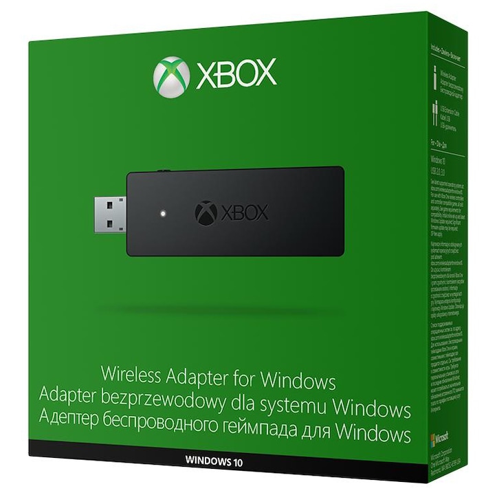 Vezeték nélküli adapter és Xbox kontroller Windows 10-es rendszerhez