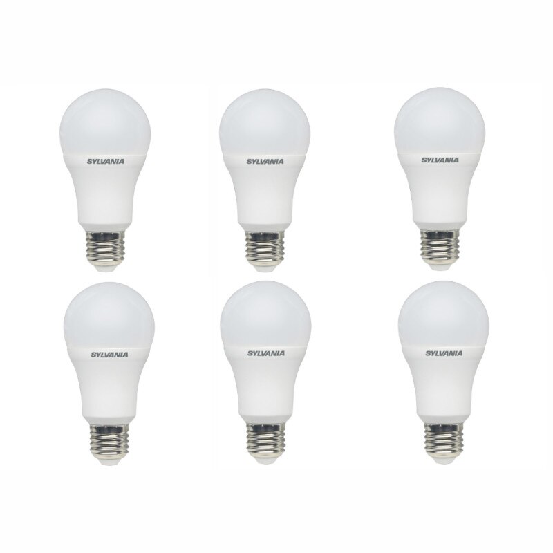 Set 6 becuri LED SYLVANIA ToLEDo GLS, 11W, echivalent 100W, 2700K, lumina alba calda, 1055lm, E27