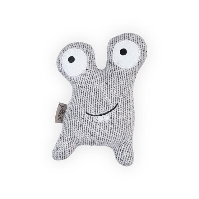 Jucarie de plus crosetata, Jollein Confetti, Monstrulet, gri