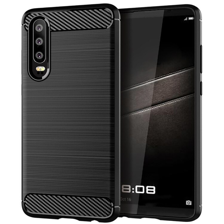 Husa HUAWEI P30 Lite - Carbon (Negru) FORCELL