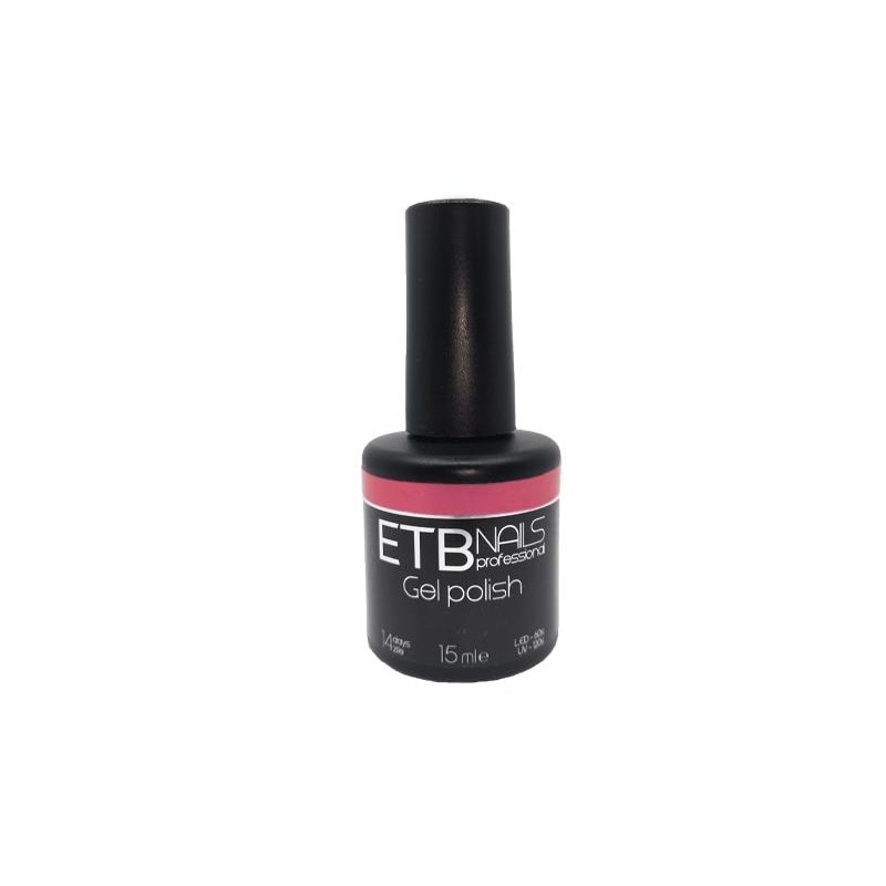 Gel de unghii permanent ETB Nails Gel Polish Sexy Pink 15ml