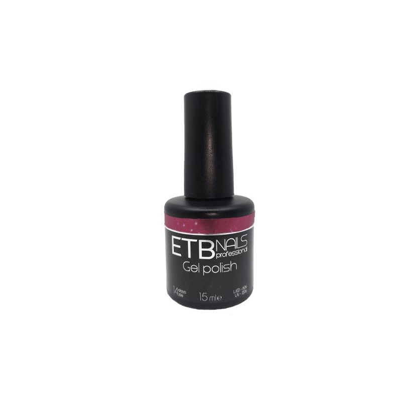 Gel de unghii permanent ETB Nails Gel Polish Glitter Girl 15ml