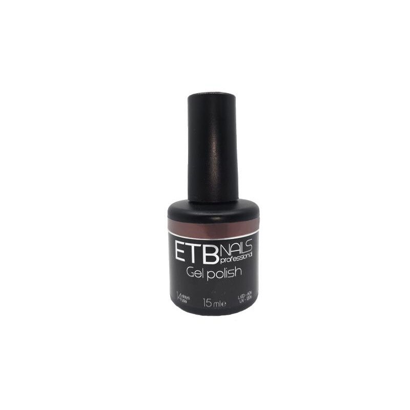 Gel de unghii permanent ETB Nails Gel Polish Ruby Sparkles 15ml