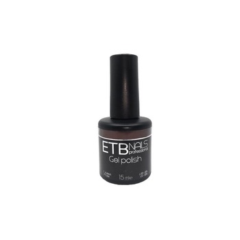 Gel de unghii permanent ETB Nails Gel Polish Velvet Brown 15ml Gel de unghii permanent ETB Nails Gel Polish Velvet Brown 15ml