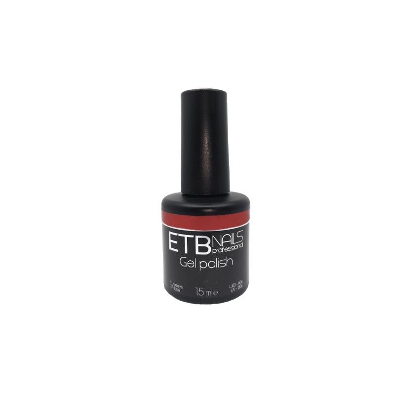 Gel de unghii permanent ETB Nails Gel Polish Sexy Red 15ml