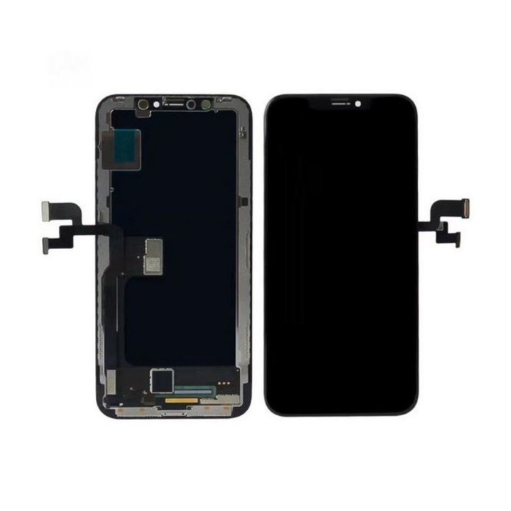 Display pentru iPhone 10S, LCD, Ecran tactil, Negru
