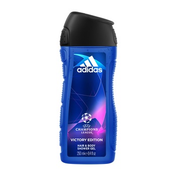 Gel de dus Adidas UEFA Victory Edition, 250 ml Gel de dus Adidas UEFA Victory Edition, 250 ml