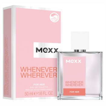 Apa de toaleta Mexx Whenever Wherever Women, 50 ml Apa de toaleta Mexx Whenever Wherever Women, 50 ml