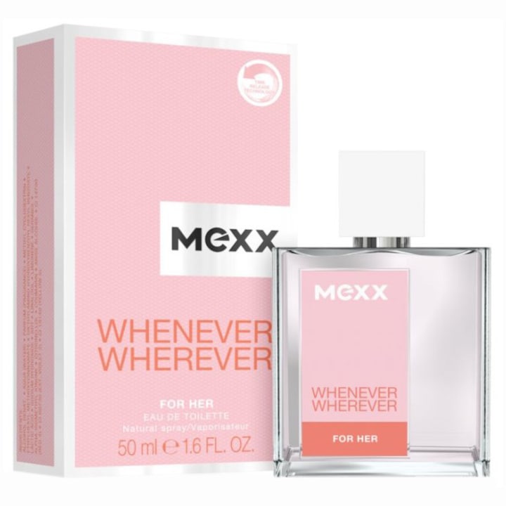 Mexx Whenever Wherever Women Eau de toilette Parfüm, Női, 50 ml