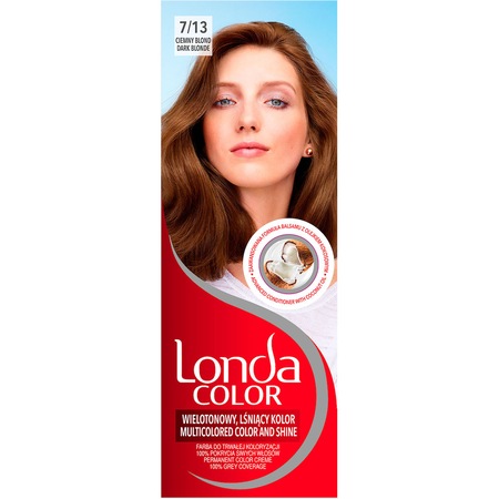 Vopsea de par permanenta Londa 7/13 Blond inchis, 110ml
