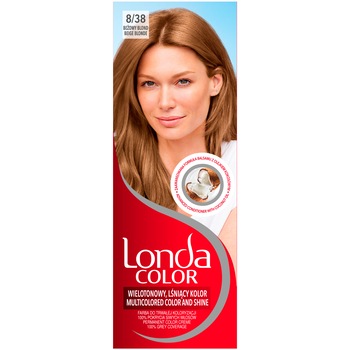 Vopsea de par permanenta Londa Color Blend, Blond Bej 8/38 Vopsea de par permanenta Londa Color Blend, Blond Bej 8/38