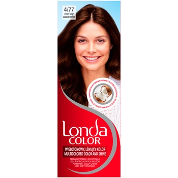 Vopsea de par permanenta Londa Color Blend, Saten Auriu 4/77 Vopsea de par permanenta Londa Color Blend, Saten Auriu 4/77