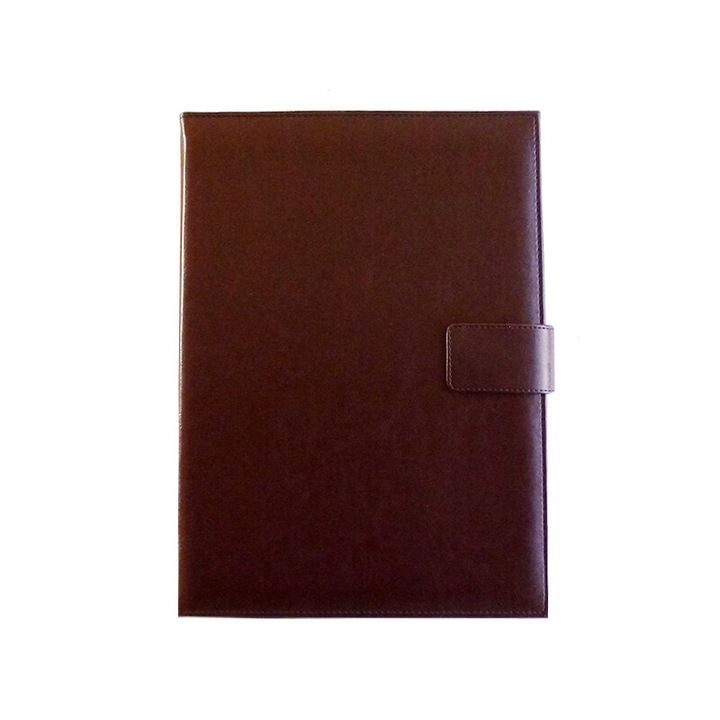 Недатиран дневник А4 с магнитен капак Nova, бордо, 10230224