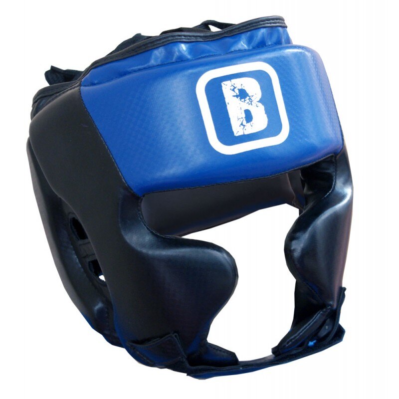 Casca T-1, Negru/Albastru, L, Piele ecologica