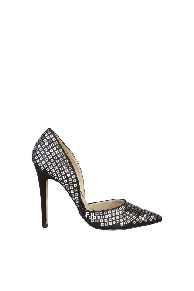 Pantofi cu toc model YOLANDE V 1969, Negru, 41