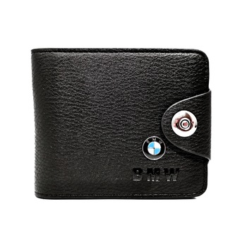 Portofel BMW barbatesc, negru, din piele. Portofel BMW barbatesc, negru, din piele.