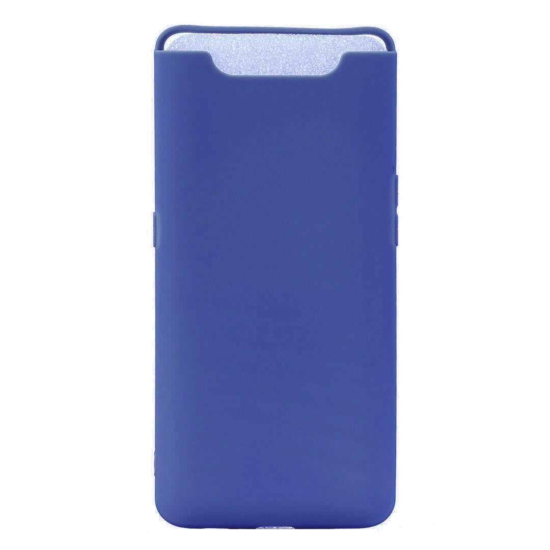Husa spate Samsung Galaxy A80 Soft TPU Albastru