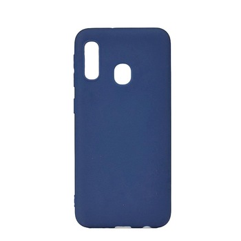 Husa spate Samsung Galaxy A20E Soft TPU Albastru Husa spate Samsung Galaxy A20E Soft TPU Albastru