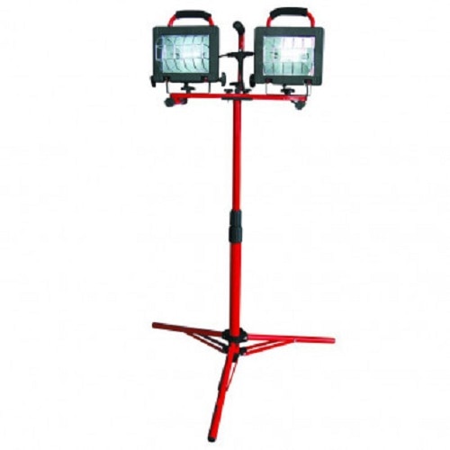 Lampa halogen portabila cu stativ complex Proline, 2 x 500 W, 220 V