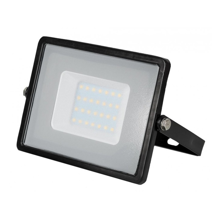 Proiector LED SMD Seria-E Corp Negru Alb rece 50W