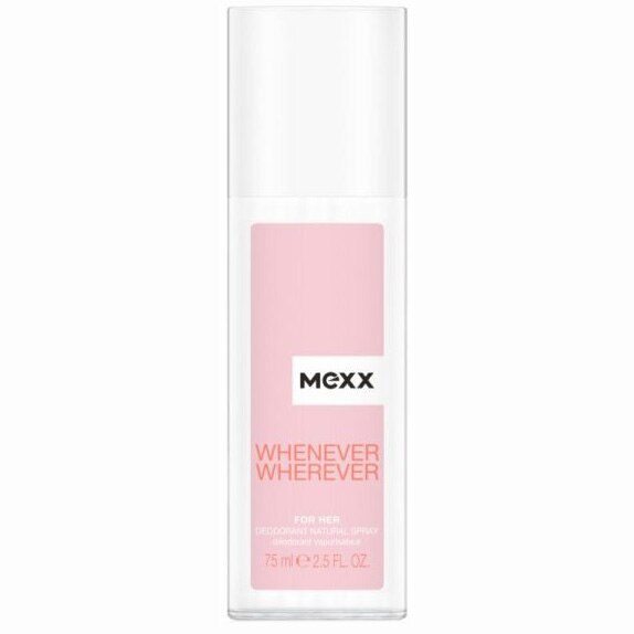 Deodorant Natural Spray Mexx Whenever Wherever Women, 75 ml