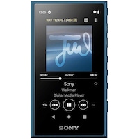 MP4 Player Sony Walkman NW-A105L, Hi-Res Audio, Android 9.0, Ecran HD tactil, Bluetooth, NFC, Wi-Fi, Autonomie 26 ore, LDAC, 16GB, Albastru