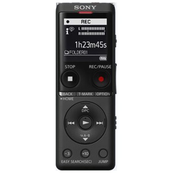 Reportofon Sony ICD-UX570B, Microfon stereo, MP3, USB, Slot microSD, 4GB, Negru Reportofon Sony ICD-UX570B, Microfon stereo, MP3, USB, Slot microSD, 4GB, Negru