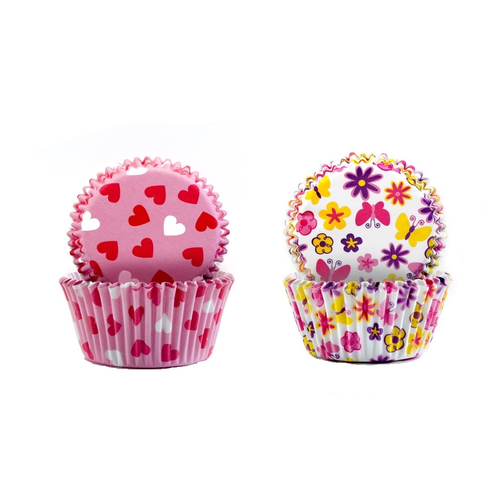 Set 100 forme briose Primavera hartie, 7.5 cm