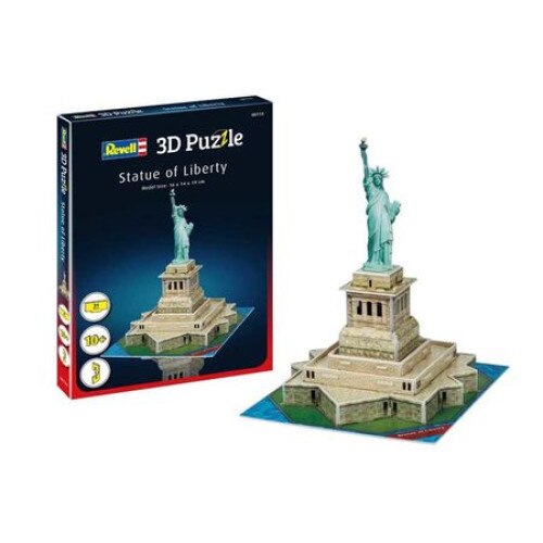 Mini Puzzle 3D Statuia Libertatii Revell, 31 de produse