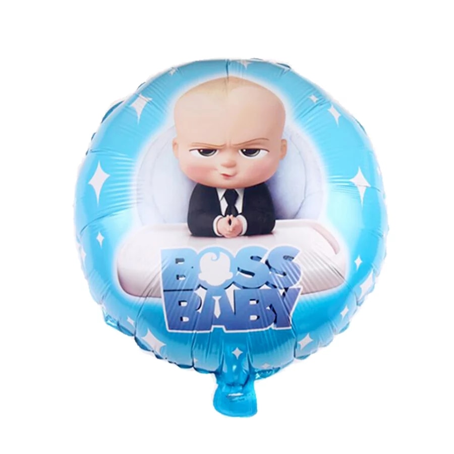 Balon Folie Rotund, Baby Boss, 45 cm, Shop Carnaval Express