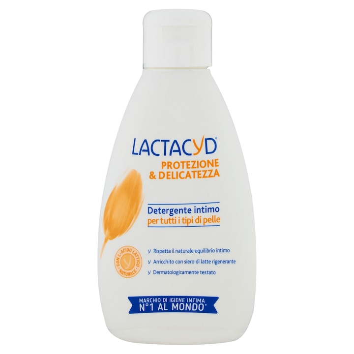 Интимен гел Lactacyd Protection & Delicacy, 200 мл