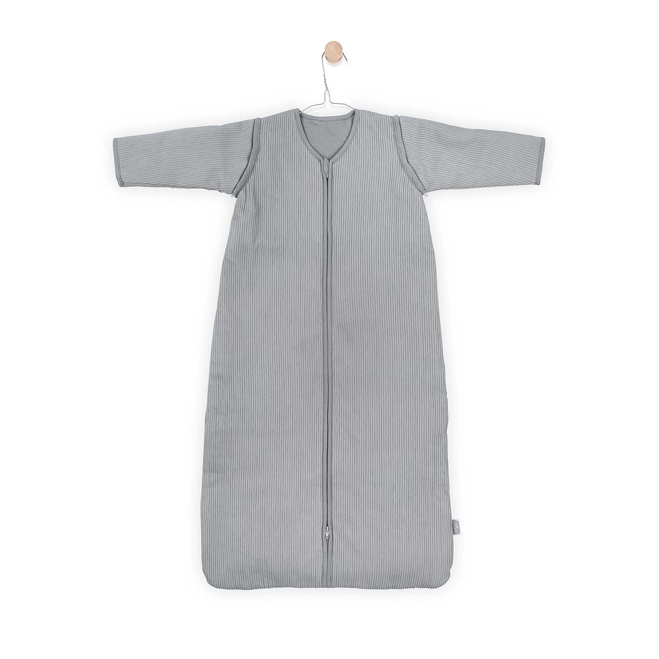 Sac de dormit bebe, Jollein Safari Rib, 110 cm, aspect reiat, gri