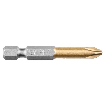 Bit pentru surubelnita electrica PH1x50mm, 1/4 Bit pentru surubelnita electrica PH1x50mm, 1/4