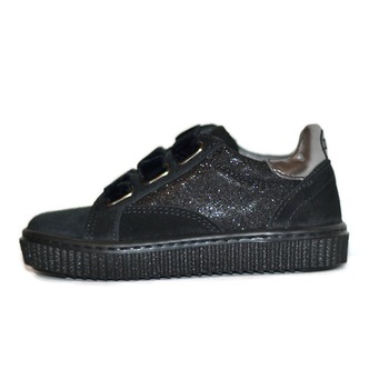 Pantofi, Melania, negru din piele intoarsa, 37 EU Pantofi, Melania, negru din piele intoarsa, 37 EU