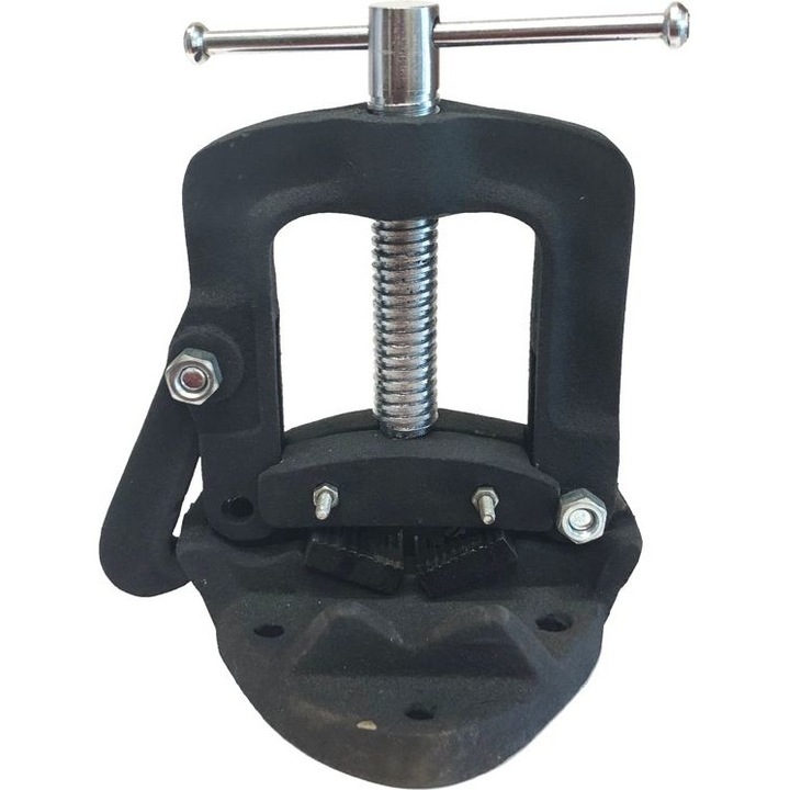 Menghina pentru tevi, AwTools, Fonta, 2", 50 mm, 2.5 kg, Negru