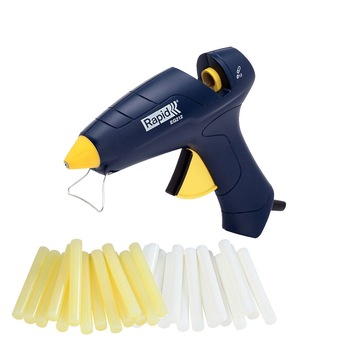 Pistol de lipit Rapid EG212 KIT, include 4 tipuri batoane silicon 12mm x 90mm, maxim 180⁰C, 200W, debit 250 g/ora, 5000530 Pistol de lipit Rapid EG212 KIT, include 4 tipuri batoane silicon 12mm x 90mm, maxim 180⁰C, 200W, debit 250 g/ora, 5000530