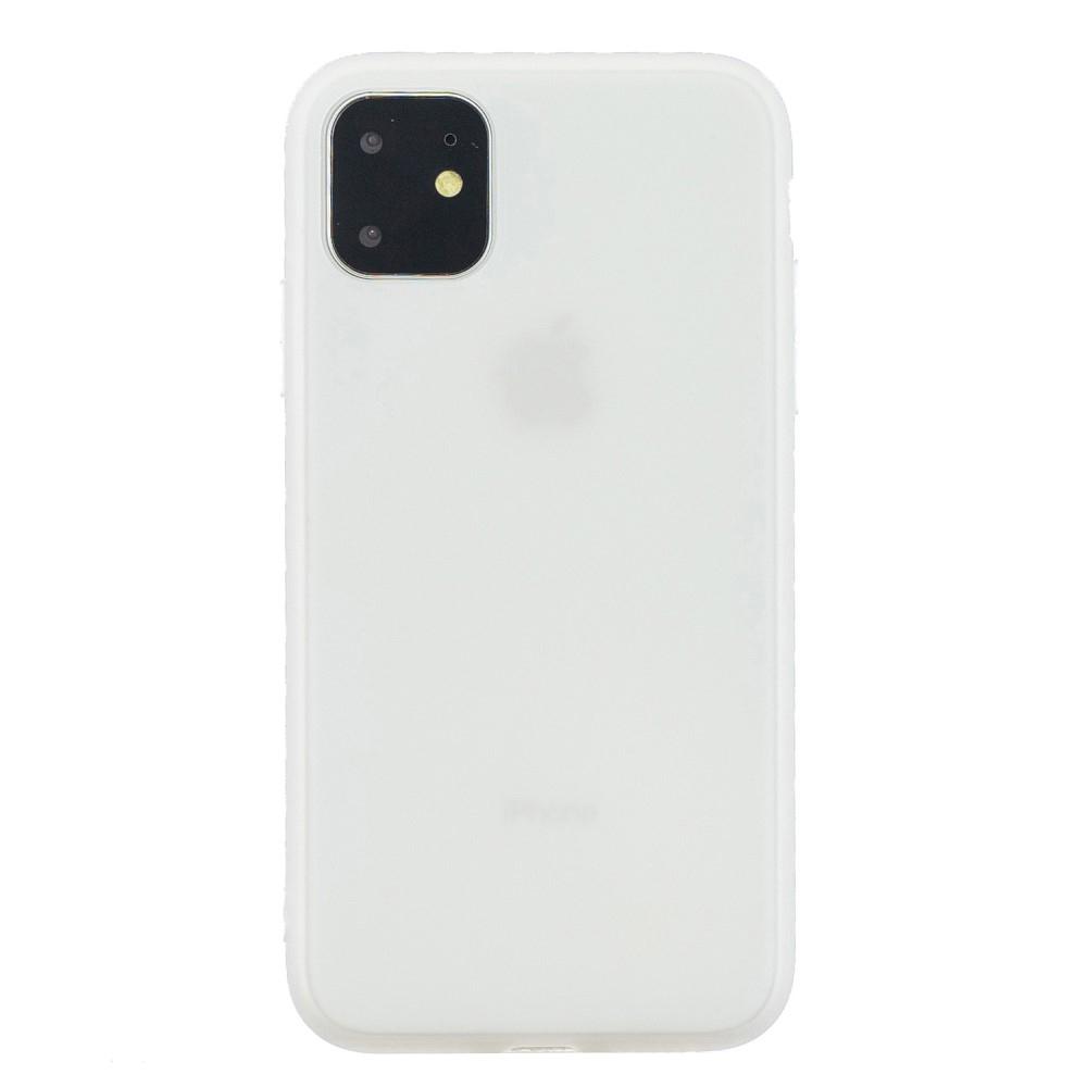 Husa silicon Apple iPhone 11 Pro, Alb Mat, Antisoc, TPU, Viceversa