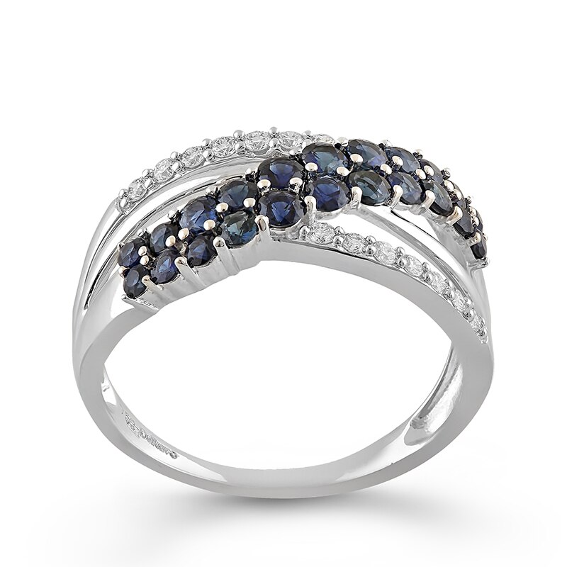 Inel Deruvo Aur 18k Diamante, Safire, 54 RCRA00164-SADW