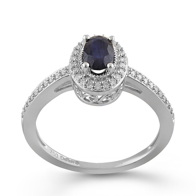 Inel Deruvo Aur 18k Diamante, Safir, 54 RCRF00238-SADW