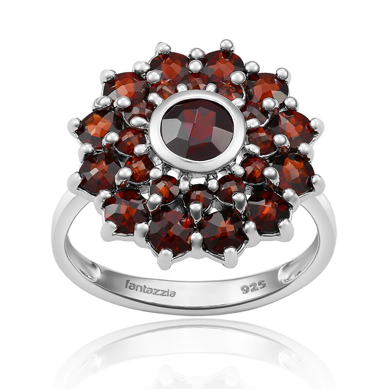 Inel Fantazzia Argint 925 Granate, 53 RPRG4179