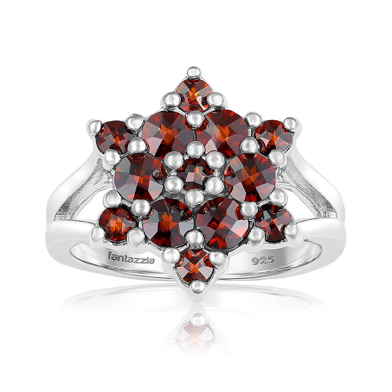 Inel Fantazzia Argint 925 Granate, 55 RPRG4446