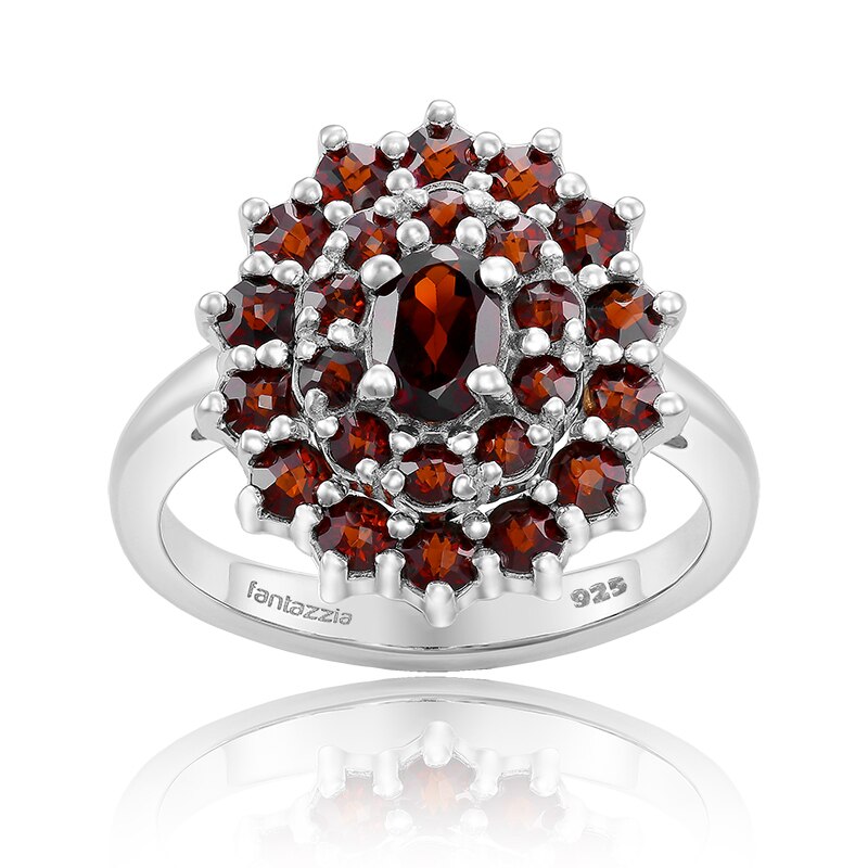 Inel Fantazzia Argint 925 Granate, 57 RPRG4233